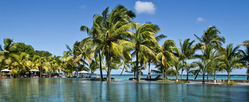 Mauritius — beach and turquoise lagoon