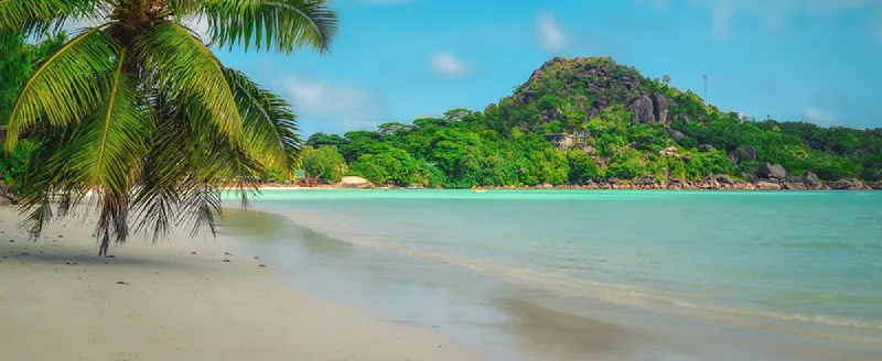 Seychelles — granite boulders and beach